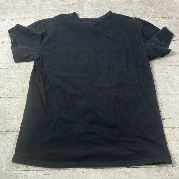 Vintage Y2K Black Skull Smoke Tee - Picture 3 of 5